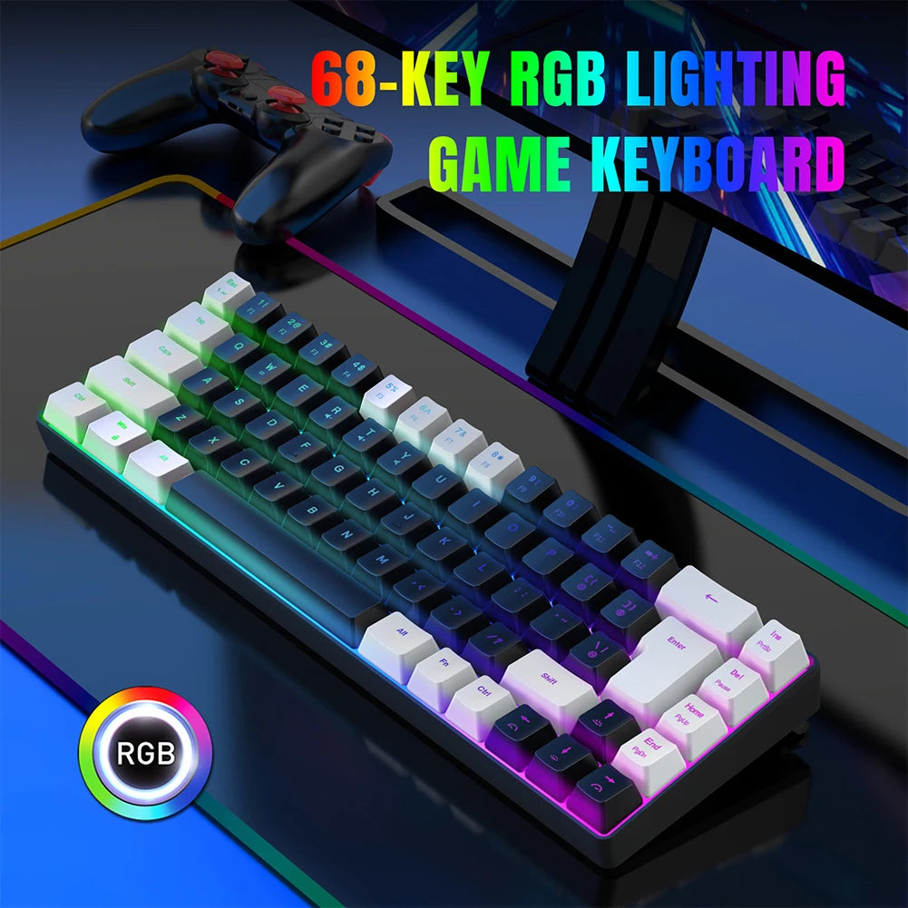 Gaming Keyboard 68 Keys